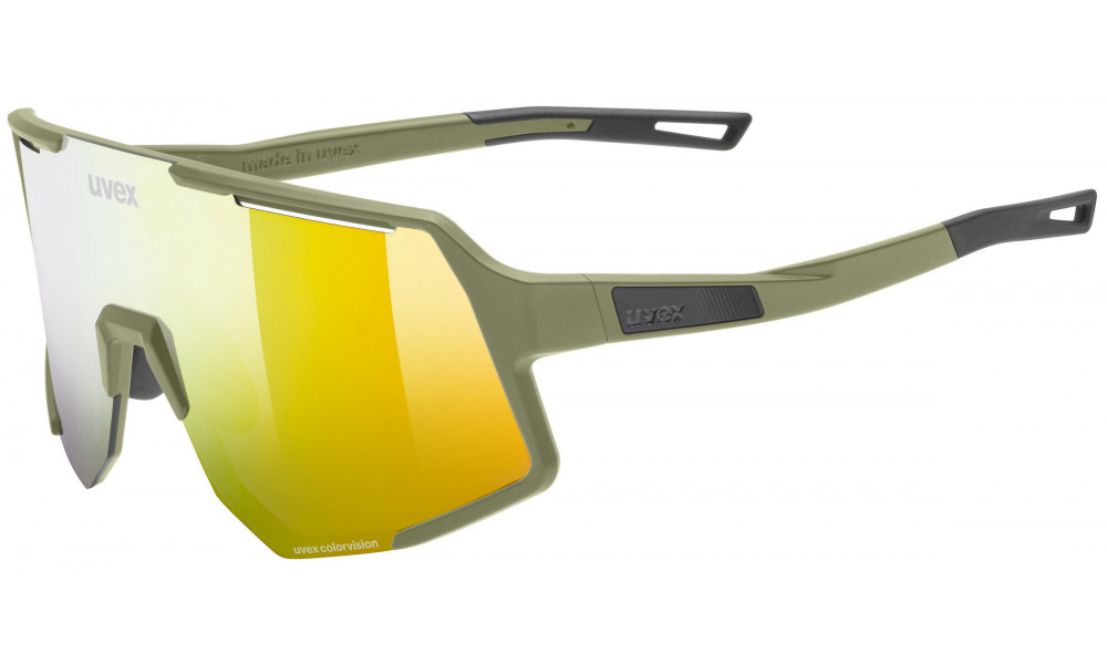 Brilles Uvex sequenze CV olive matt / mirror yellow - 1