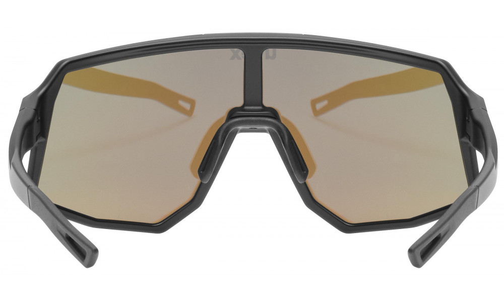 Brilles Uvex sequenze black matt / mirror blue - 4