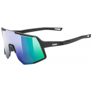 Brilles Uvex sequenze black matt / mirror green