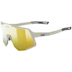 Brilles Uvex sequenze grey matt / mirror gold
