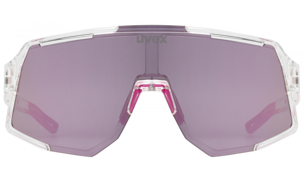 Brilles Uvex sequenze clear / mirror pink - 3