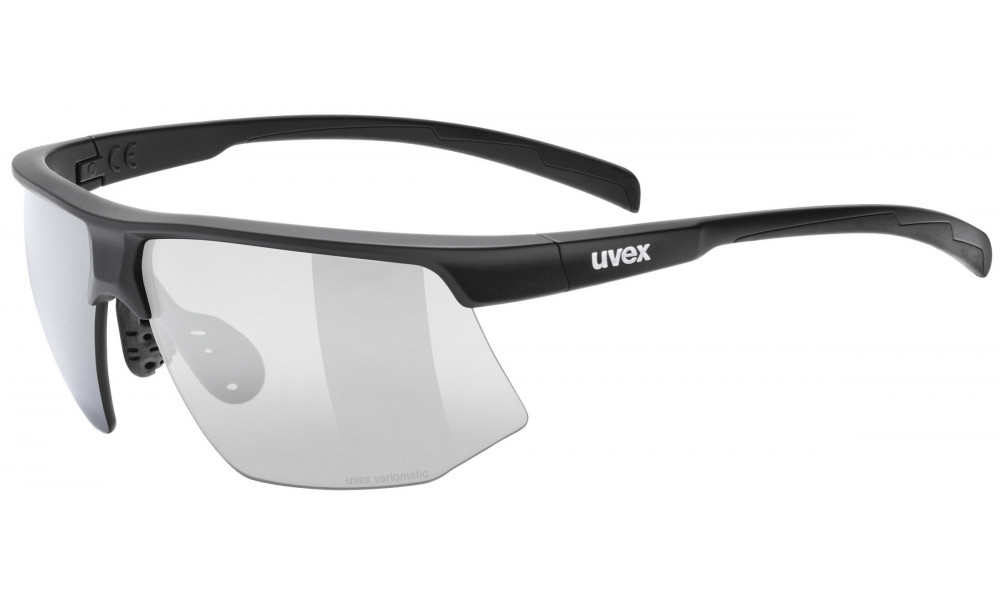 Brilles Uvex aerios V black matt / smoke - 1