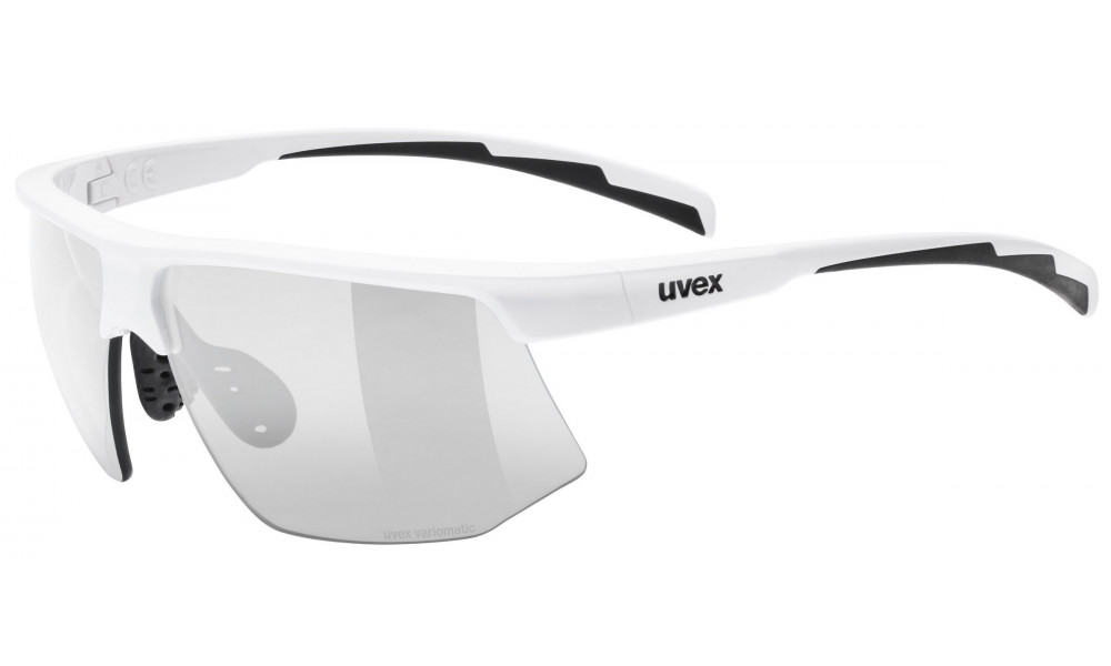 Brilles Uvex aerios V white / smoke - 1