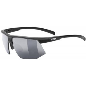 Brilles Uvex aerios black matt / smoke