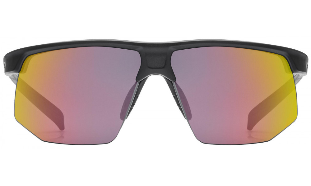 Brilles Uvex aerios black matt / mirror red - 3