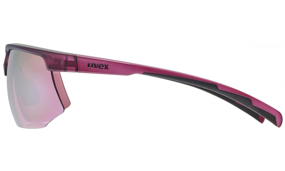 Brilles Uvex aerios cranberry matt / mirror rose - 2