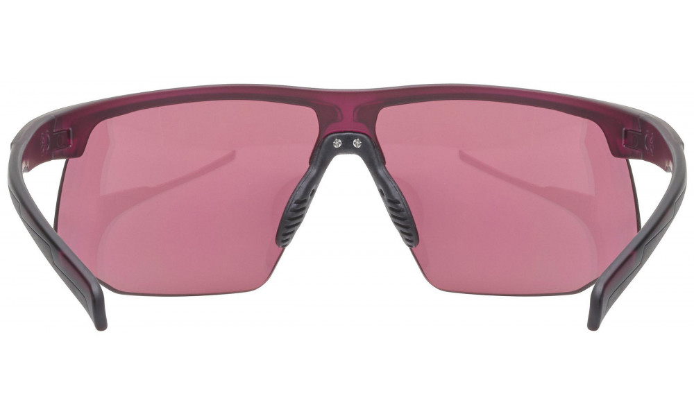 Brilles Uvex aerios cranberry matt / mirror rose - 4