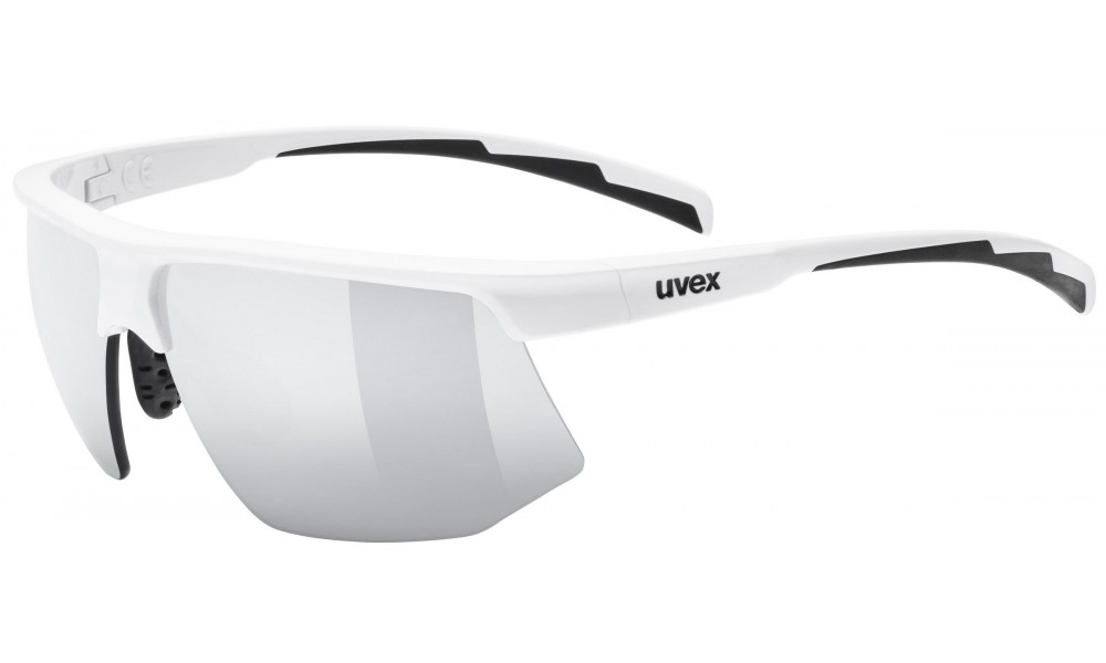 Brilles Uvex aerios white / mirror silver - 1
