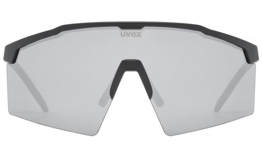 Brilles Uvex flowline black matt / mirror silver - 3