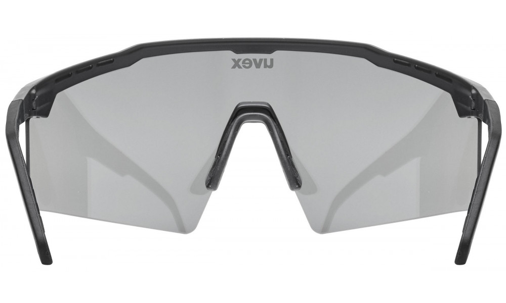 Brilles Uvex flowline black matt / mirror silver - 4