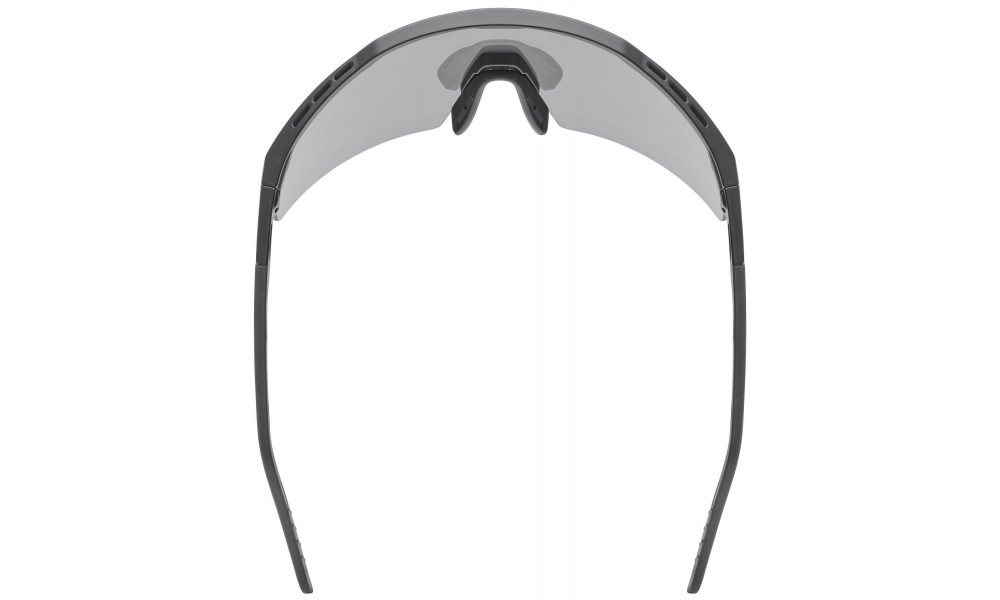 Brilles Uvex flowline black matt / mirror silver - 5