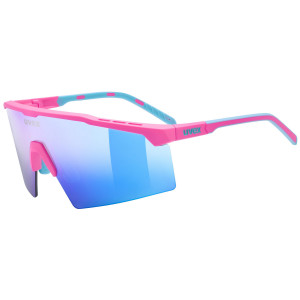 Brilles Uvex flowline pink matt / mirror blue