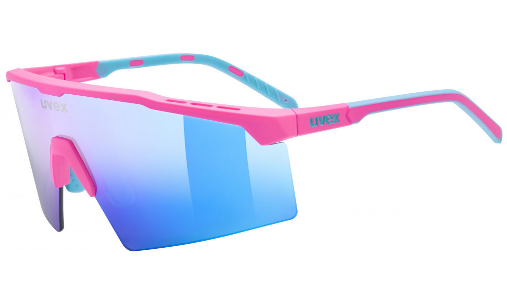 Brilles Uvex flowline pink matt / mirror blue - 1