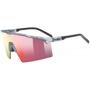 Brilles Uvex flowline smoke matt / mirror red