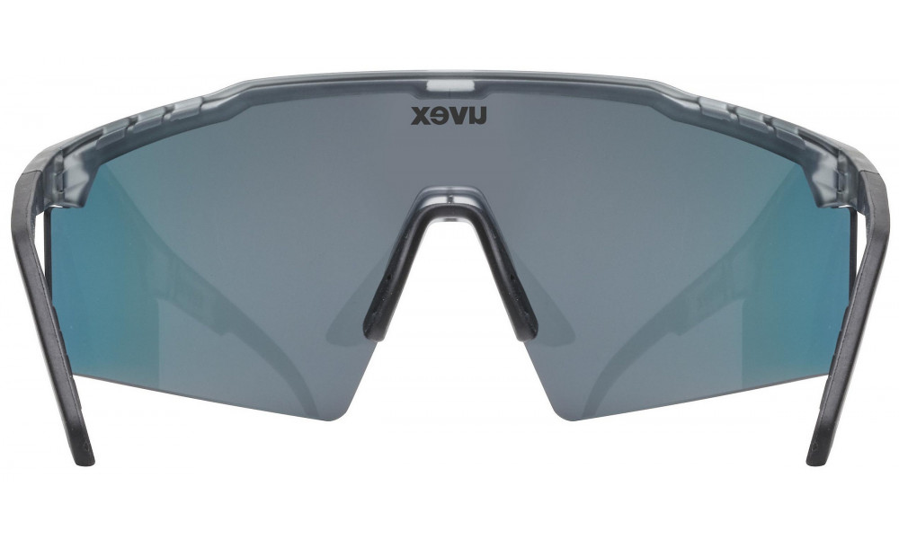 Brilles Uvex flowline smoke matt / mirror red - 4