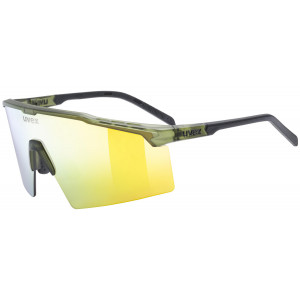 Brilles Uvex flowline olive matt / mirror gold