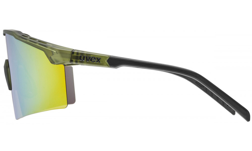 Brilles Uvex flowline olive matt / mirror gold - 2