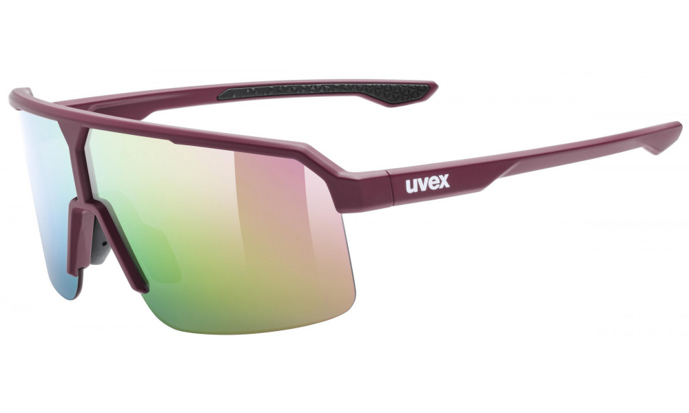 Brilles Uvex ramp burgundy matt / mirror rose - 1