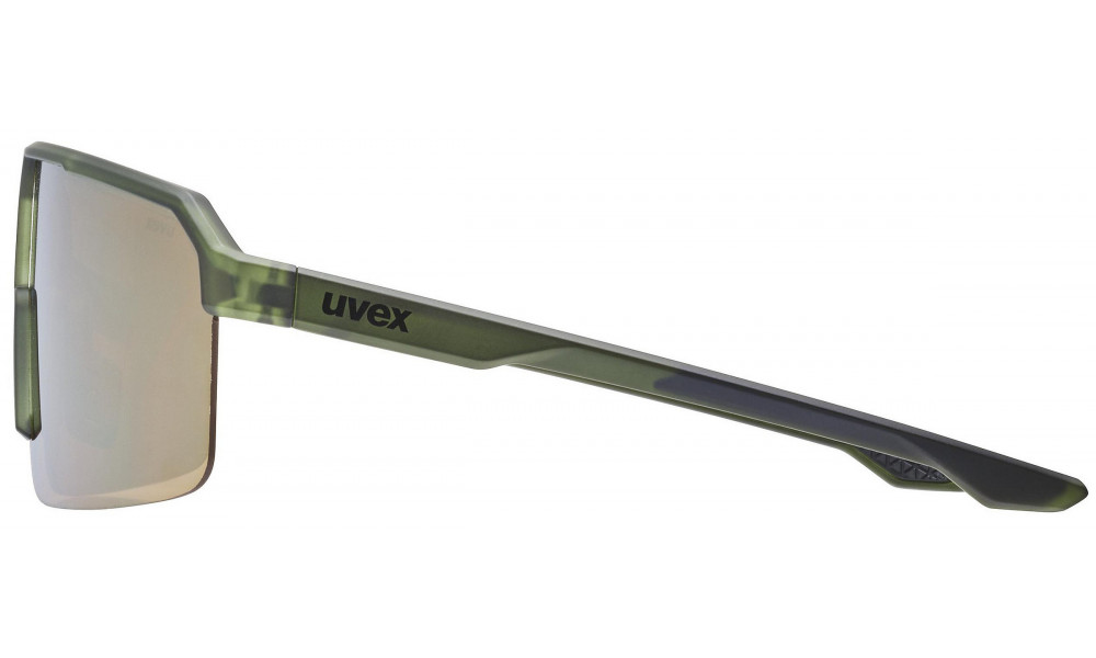 Brilles Uvex ramp olive matt / mirror gold - 2
