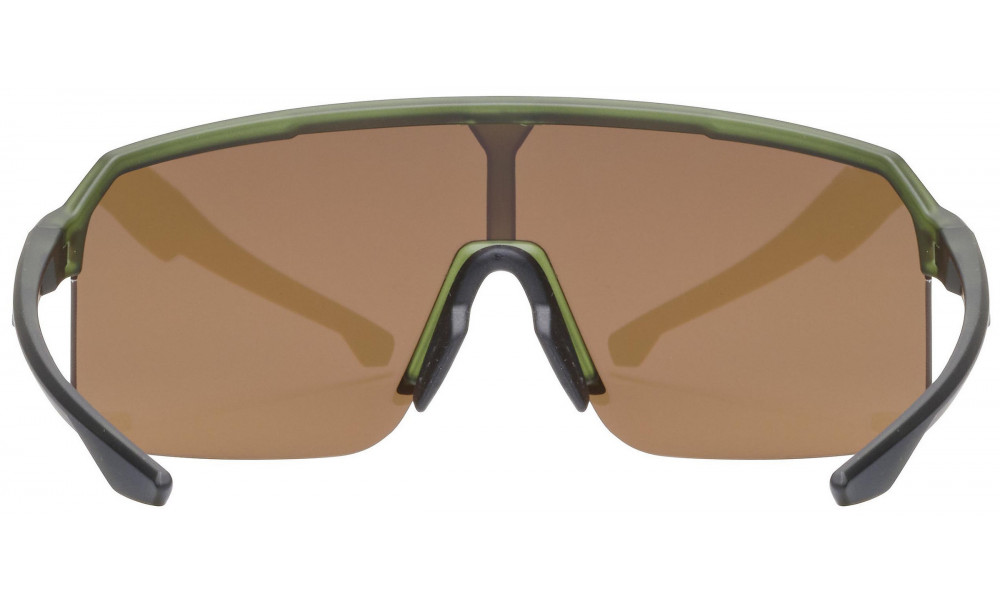 Brilles Uvex ramp olive matt / mirror gold - 4