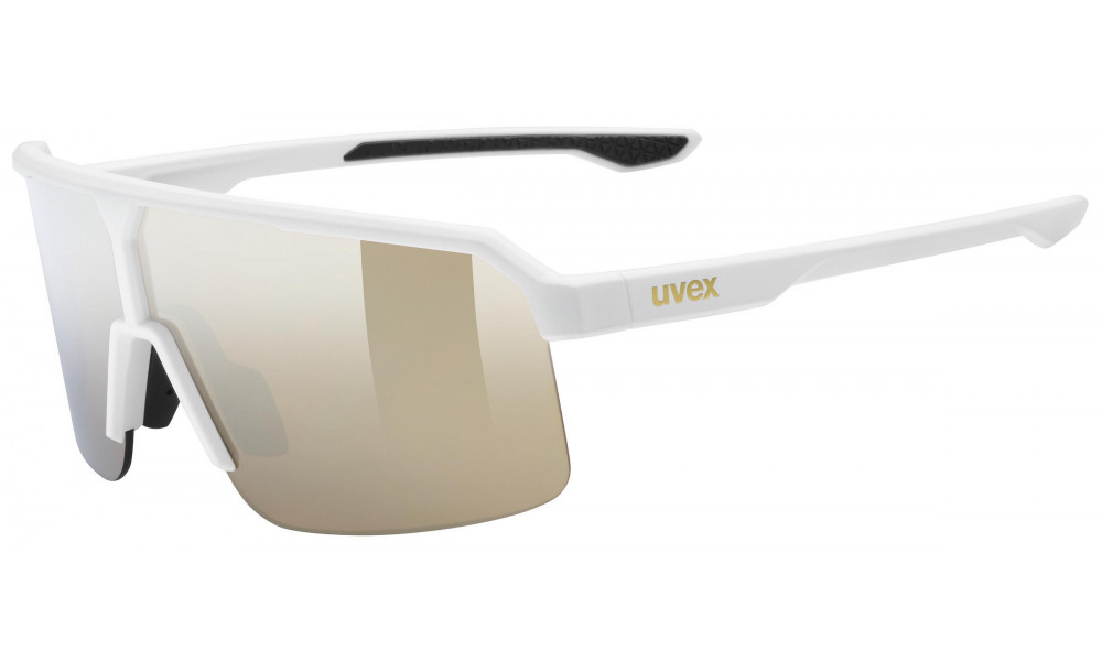 Brilles Uvex ramp white matt / mirror gold - 1