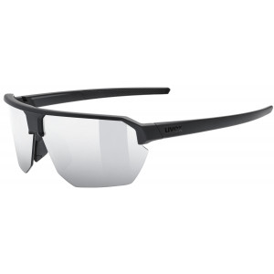 Brilles Uvex vectiv set black matt / mirror silver