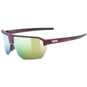 Brilles Uvex vectiv set cranberry trans. matt / mirror rose