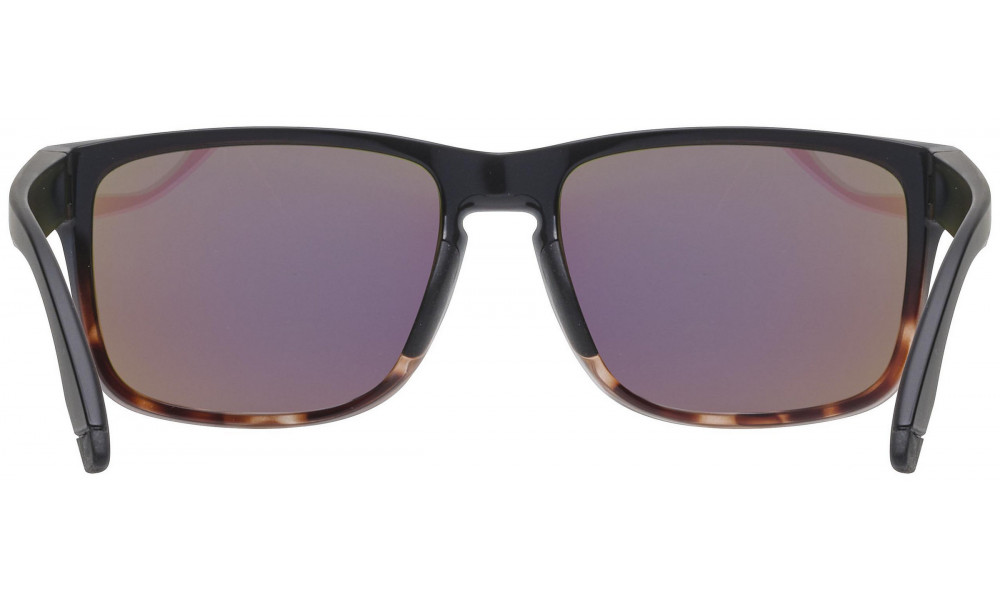 Brilles Uvex poise black-demi matt / mirror green - 4