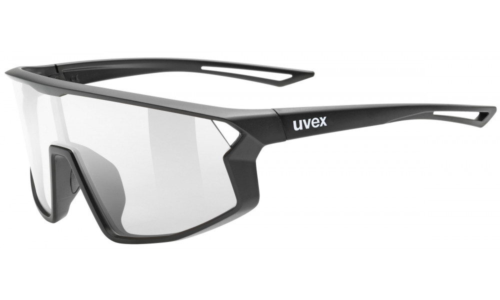 Brilles Uvex skyryse jr. black matt / clear - 1