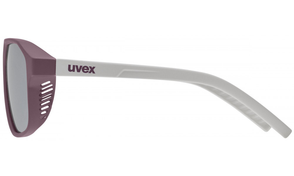 Brilles Uvex cosmic cranberry-grey matt / mirror silver - 2