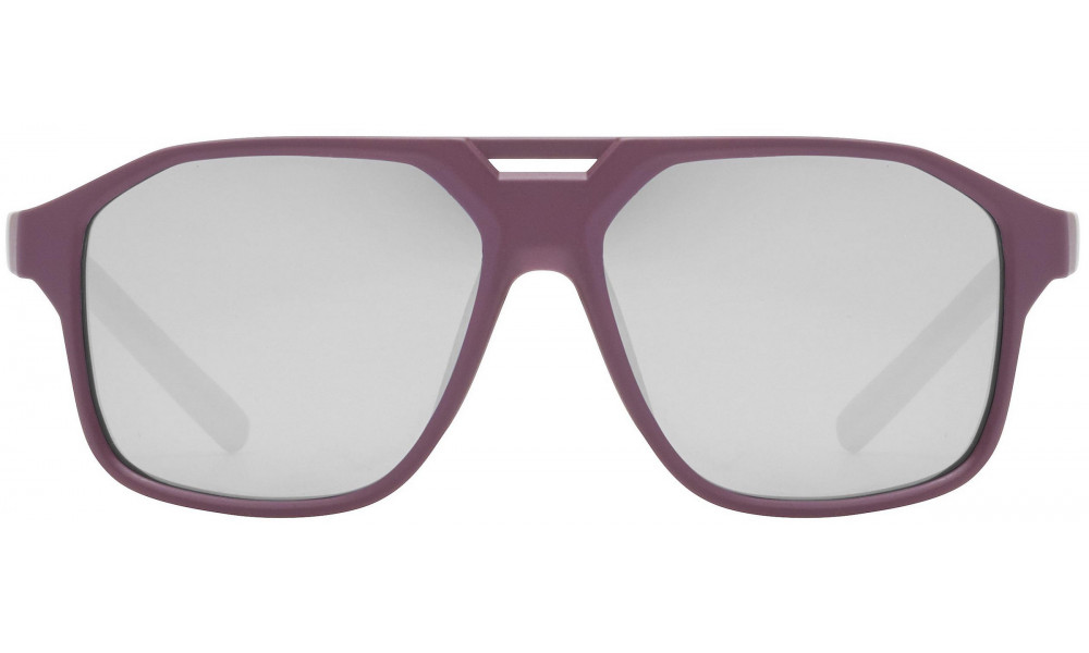 Brilles Uvex cosmic cranberry-grey matt / mirror silver - 3