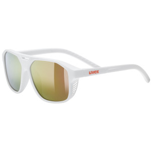 Brilles Uvex cosmic white matt / mirror red