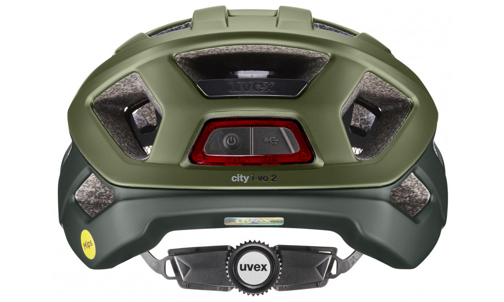 Ķivere Uvex city i-vo 2 MIPS dark olive-forest matt - 3