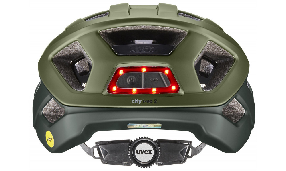 Ķivere Uvex city i-vo 2 MIPS dark olive-forest matt - 4