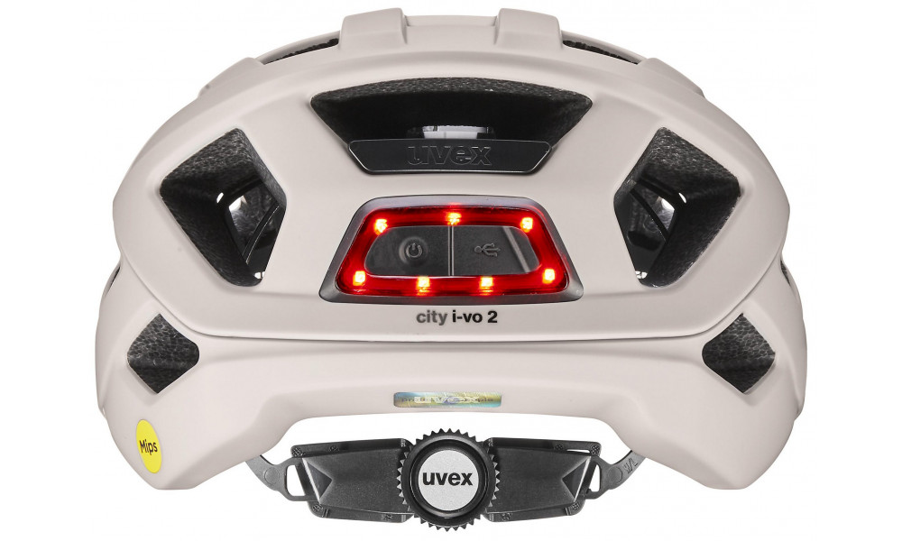 Ķivere Uvex city i-vo 2 MIPS warm grey matt - 4