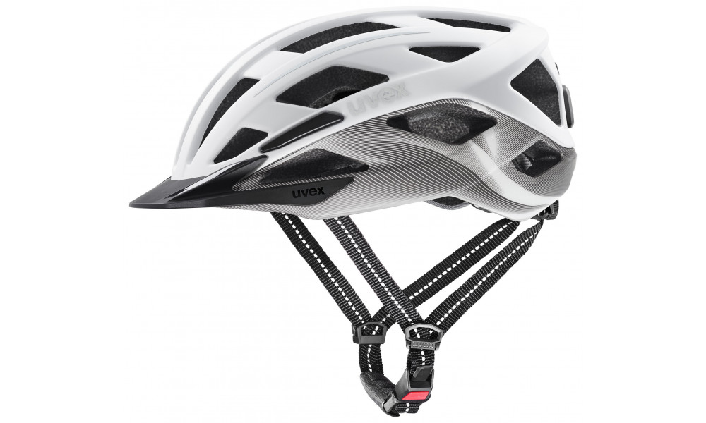 Ķivere Uvex city i-vo 2 white silver matt - 1