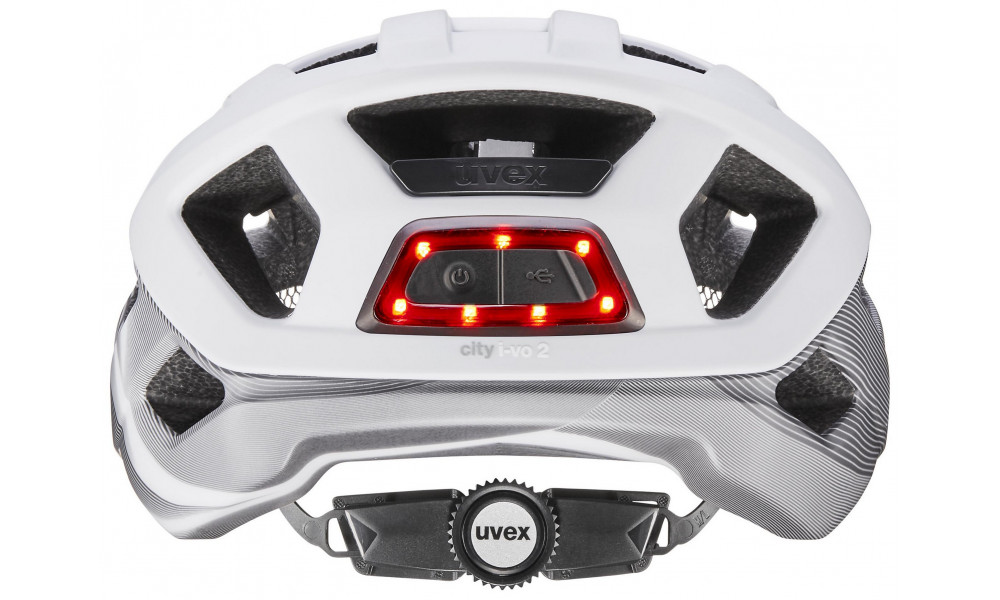 Ķivere Uvex city i-vo 2 white silver matt - 4
