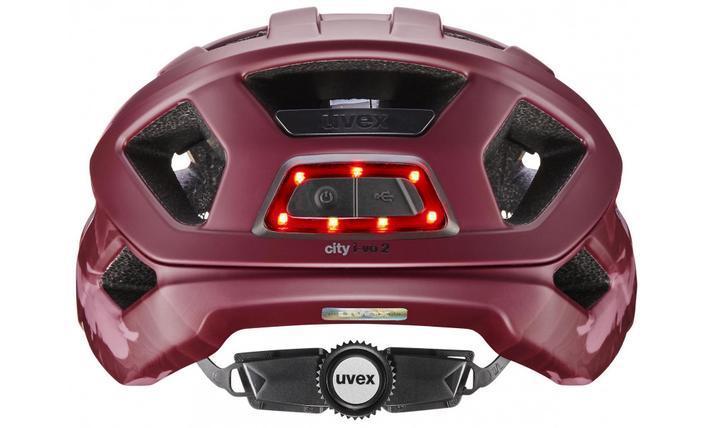 Ķivere Uvex city i-vo 2 cranberry matt - 4