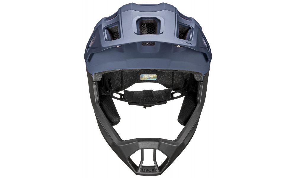 Ķivere Uvex react jr fullface dusk blue matt - 3