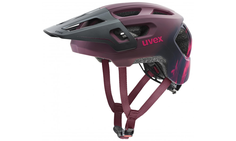 Ķivere Uvex react jr fullface cranberry matt - 2