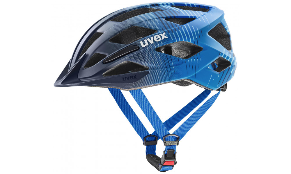 Ķivere Uvex air wing 2 cc dusk-bubble blue matt - 1