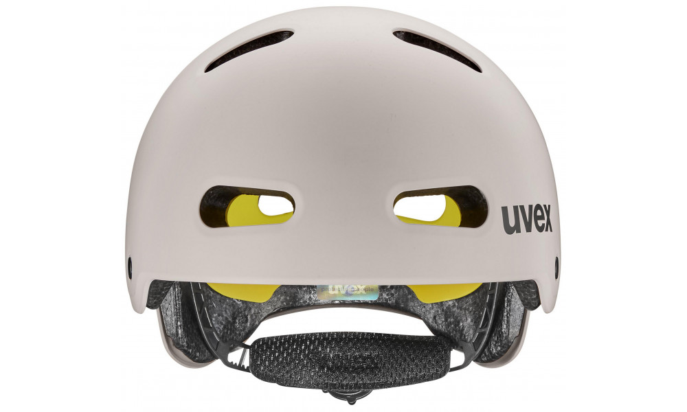Ķivere Uvex kid 4 style MIPS warm grey matt - 2