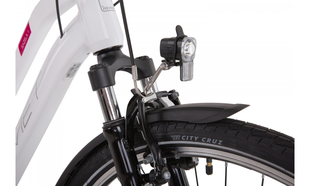 Velosipēds Romet Gazela 1 2025 white - 3