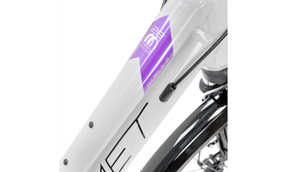 Velosipēds Romet Gazela 2 2025 grey-violet - 1