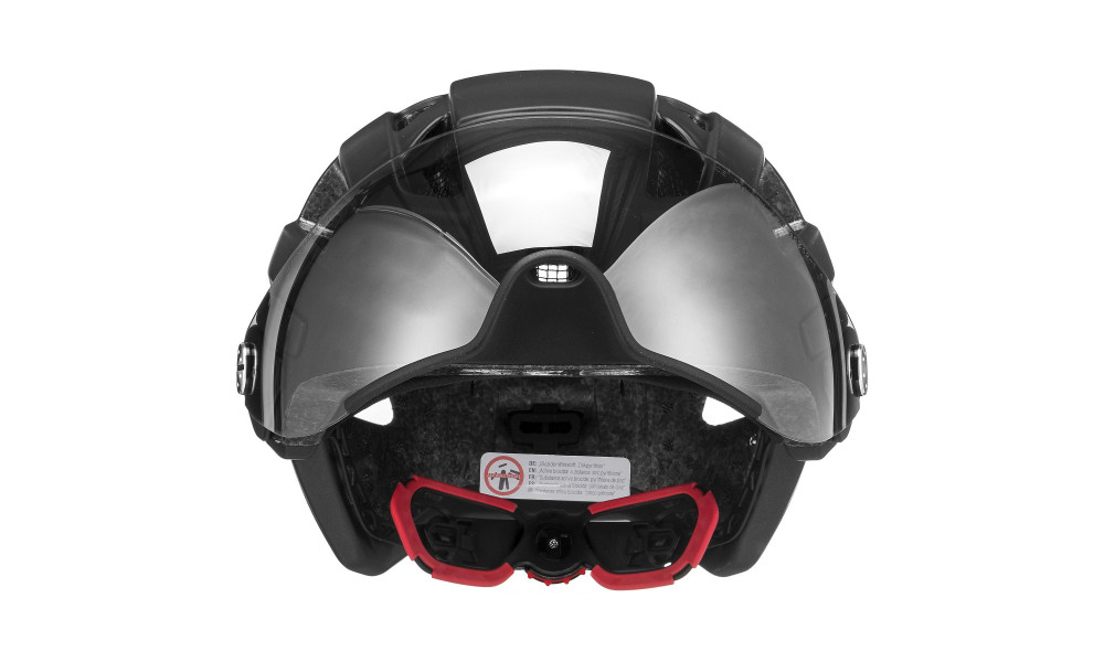 Ķivere Uvex finale visor black matt - 4