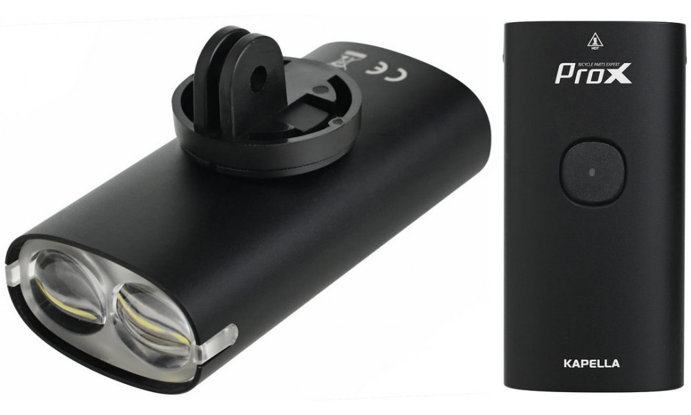 Priekšējais lukturis ProX Kapella 1600Lm PowerBank Ring Safe+Memory USB - 3