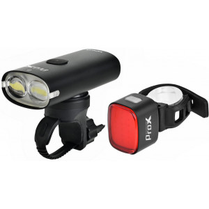 Apgaismojums komplekt ProX Kapella 1600Lm + Ara I 50Lm Powerbank Ring Safe+Memory USB