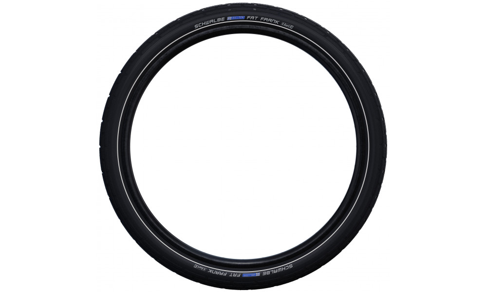 Riepa 26" Schwalbe Fat Frank HS 375 Active Wired 60-559 / 26x2.35 Black-Reflex - 3