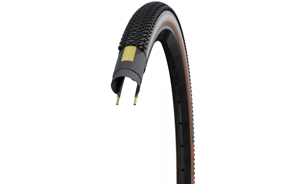 Riepa 28" Schwalbe G-One R Pro HS610 Evo Fold TLR 35-622 / 28x1.35 Race Pro Transparent - 3