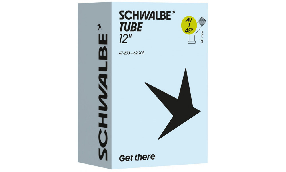 Kamera 12" Schwalbe AV1 45° 40mm (47/62-203) - 1